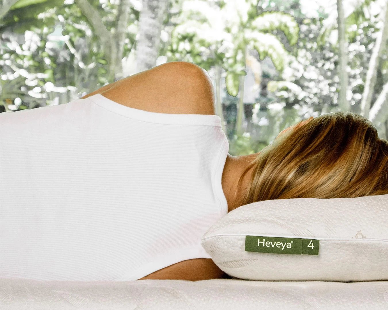 Heveya® Natural Organic Latex Pillow 4 (medium firmness)