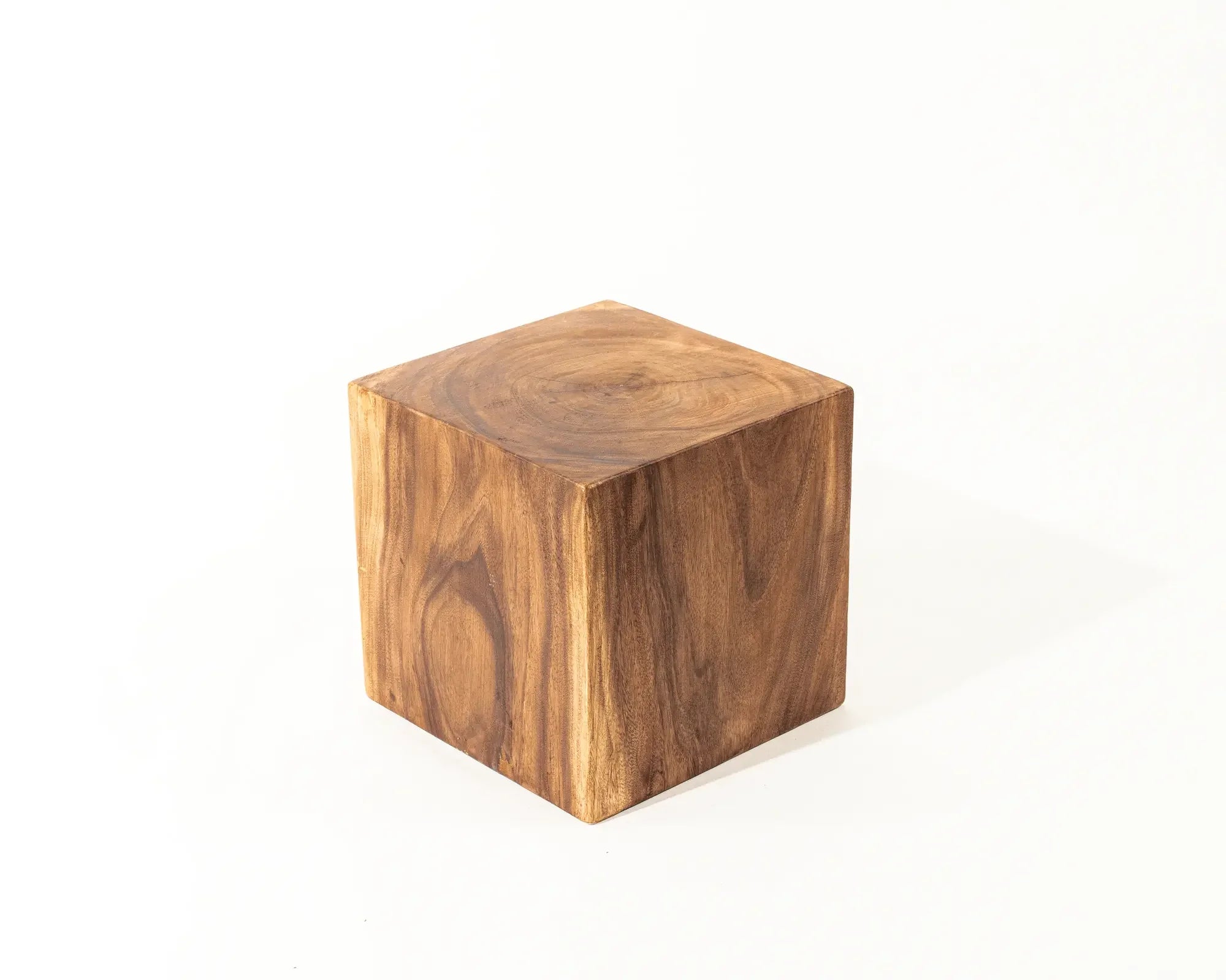 Hua Side Table & Stool Suar Wood