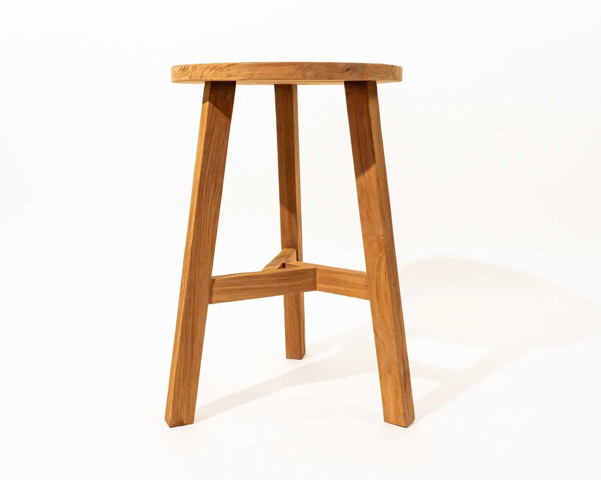 Kauri Bar Stool Reclaimed Teak Wood