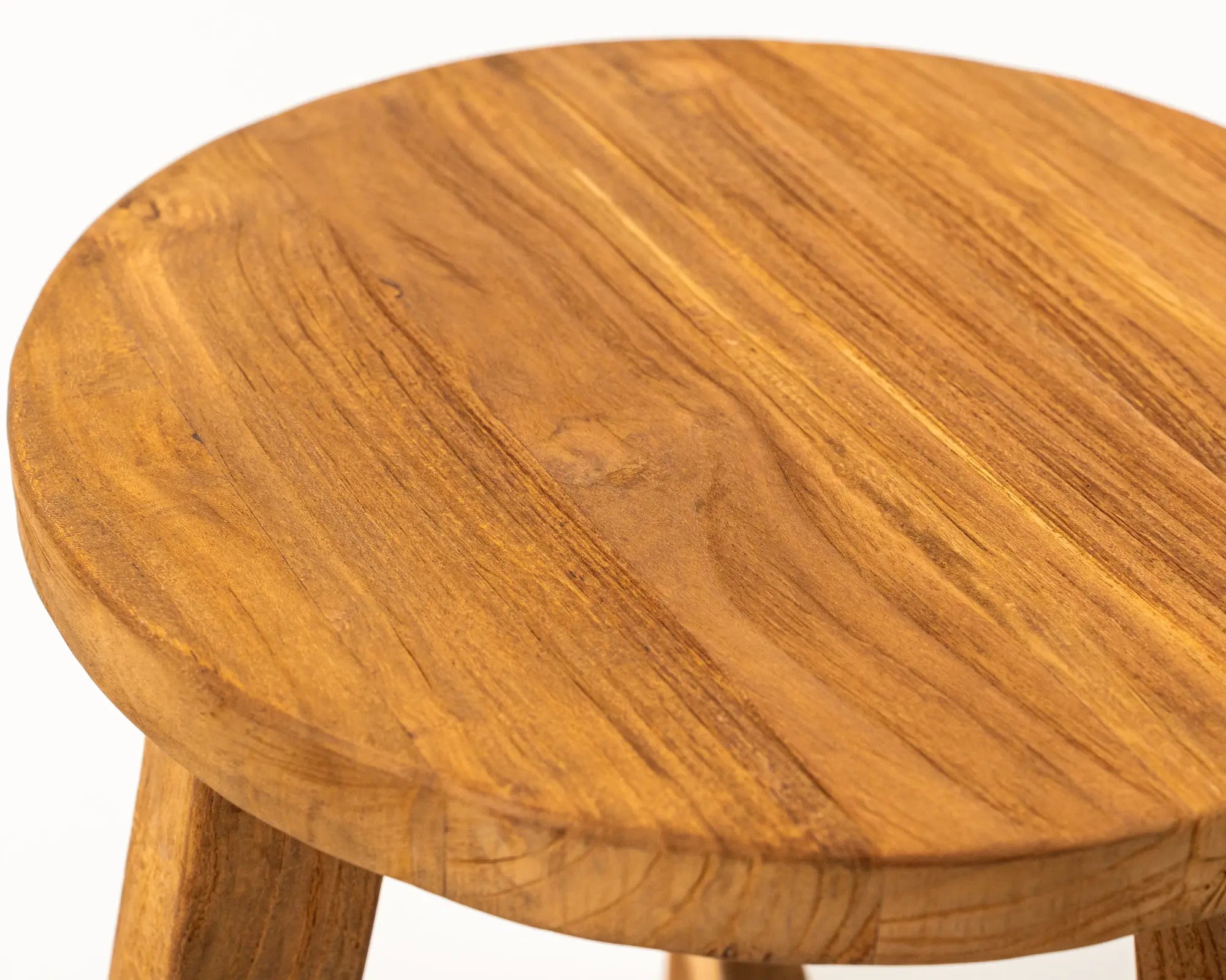 Kauri Bar Stool Reclaimed Teak Wood