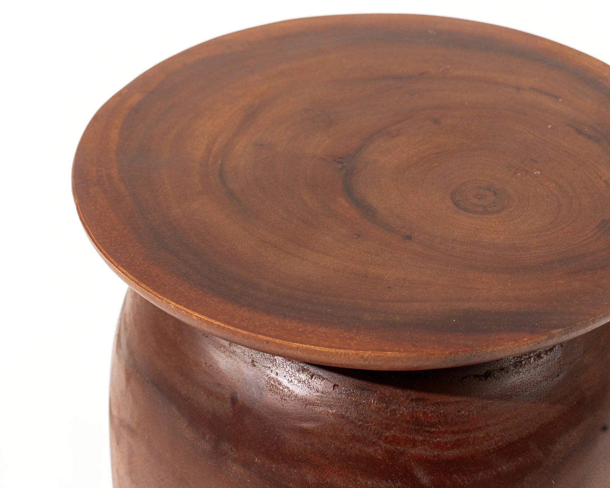 Diameter 35 cm/Walnut