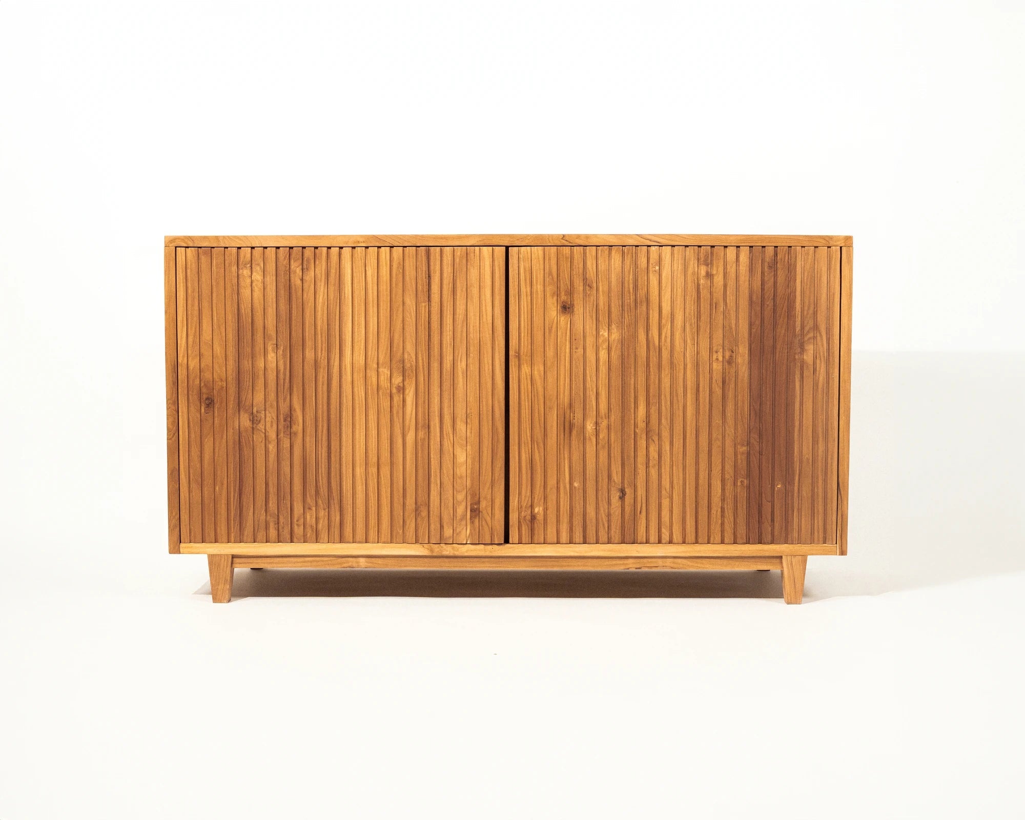 Malhar 2 Door Sideboard Natural Teak Wood