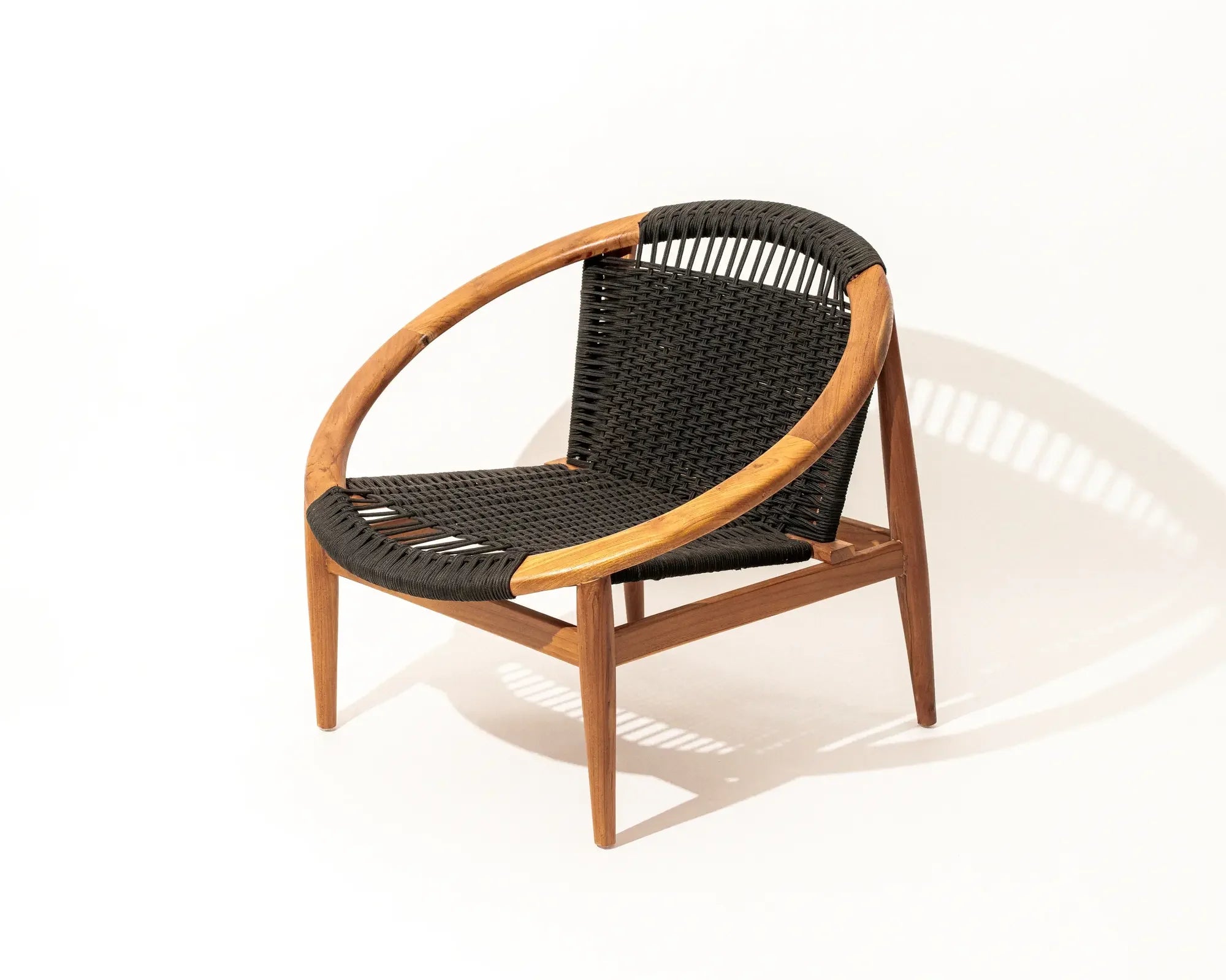 Pohon Rope Detail Armchair Teak Wood