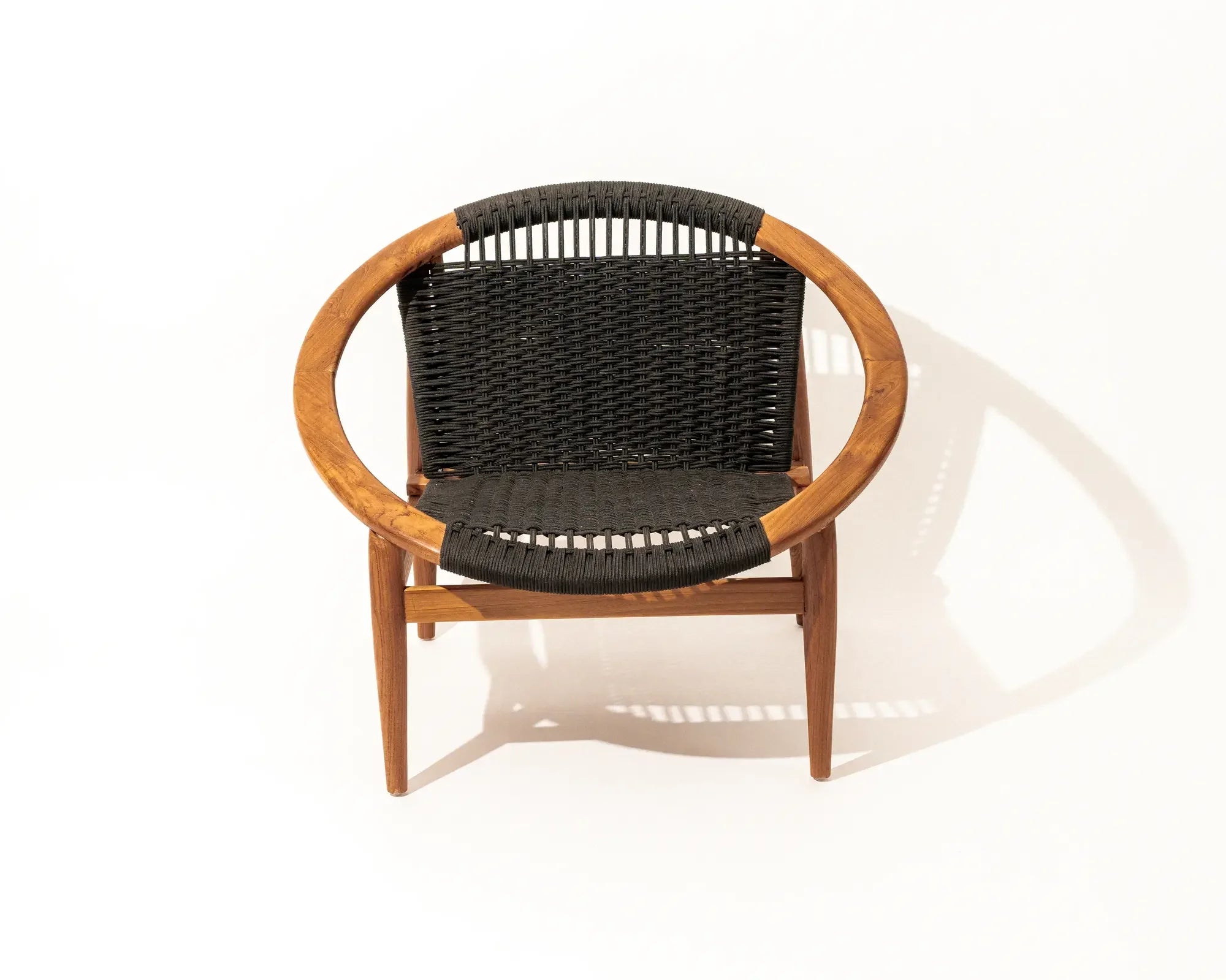 Pohon Rope Detail Armchair Teak Wood