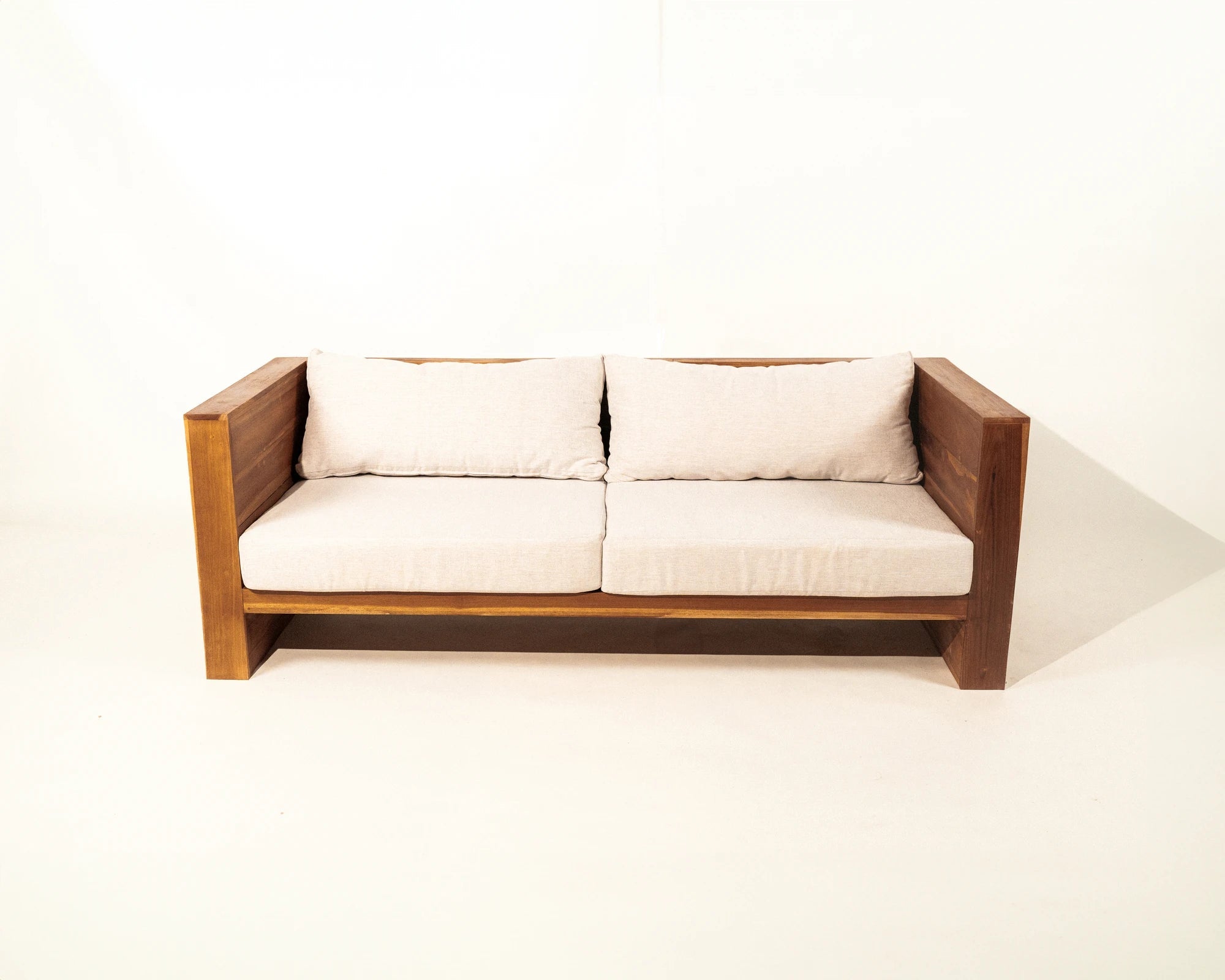 Quilla 3 seater Sofa Teak Wood