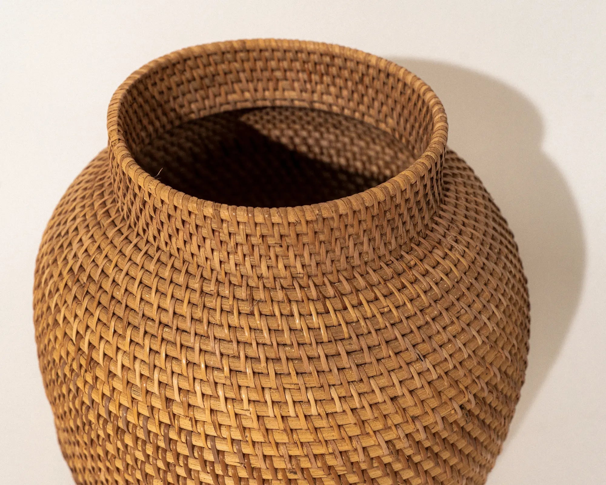 Raia Set of 3 Rattan Handwoven Pots (natural)