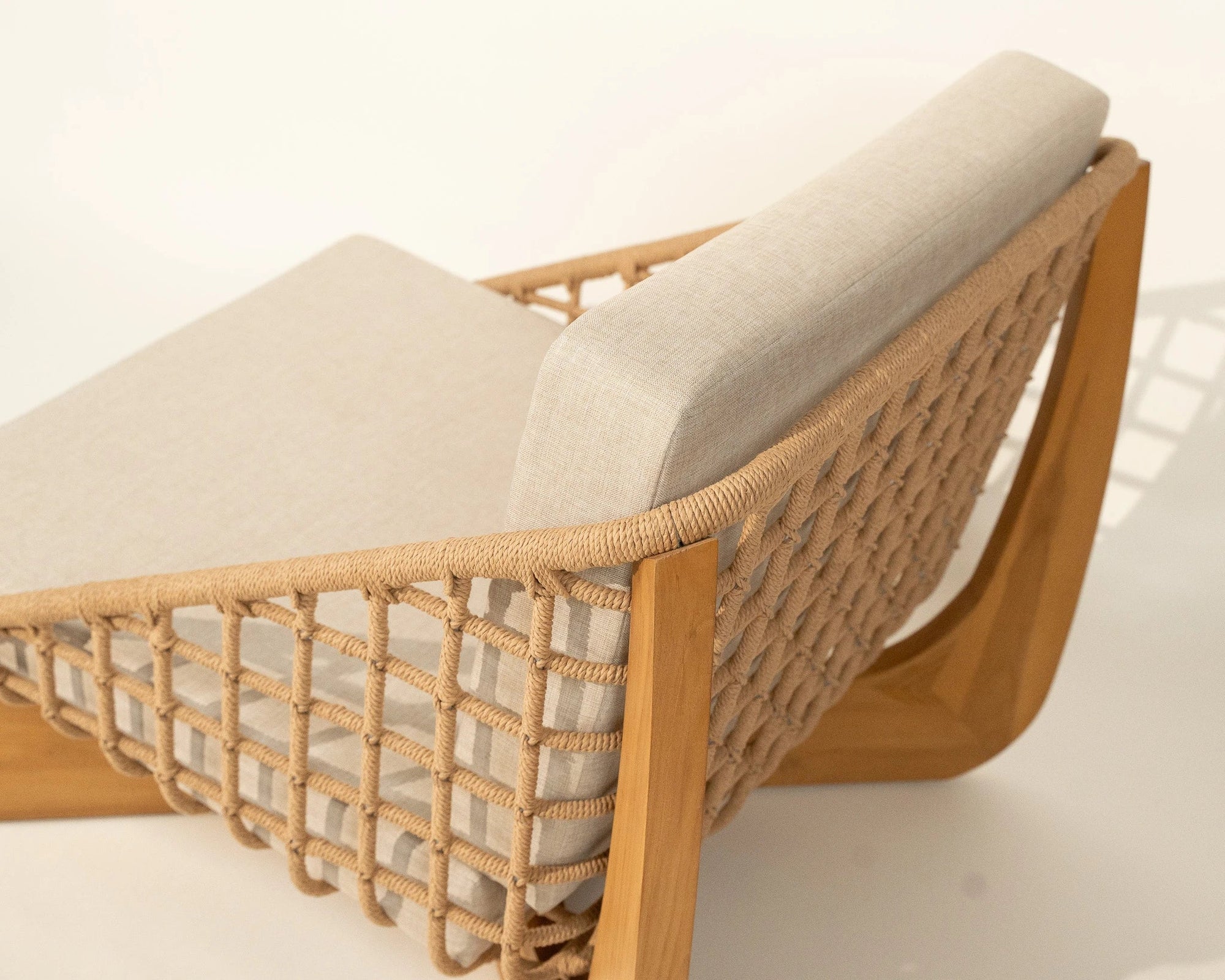 Cream cushions