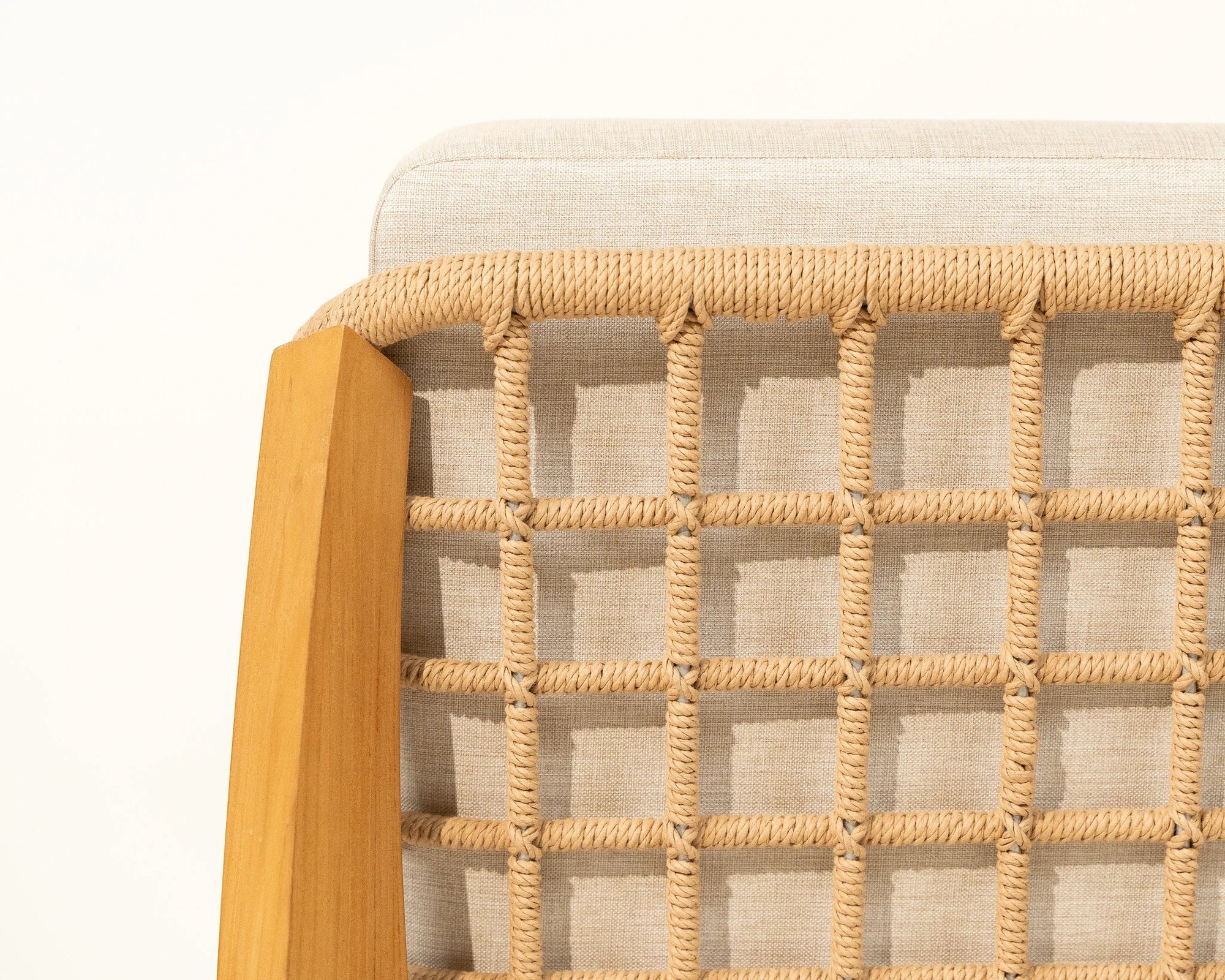 Cream cushions