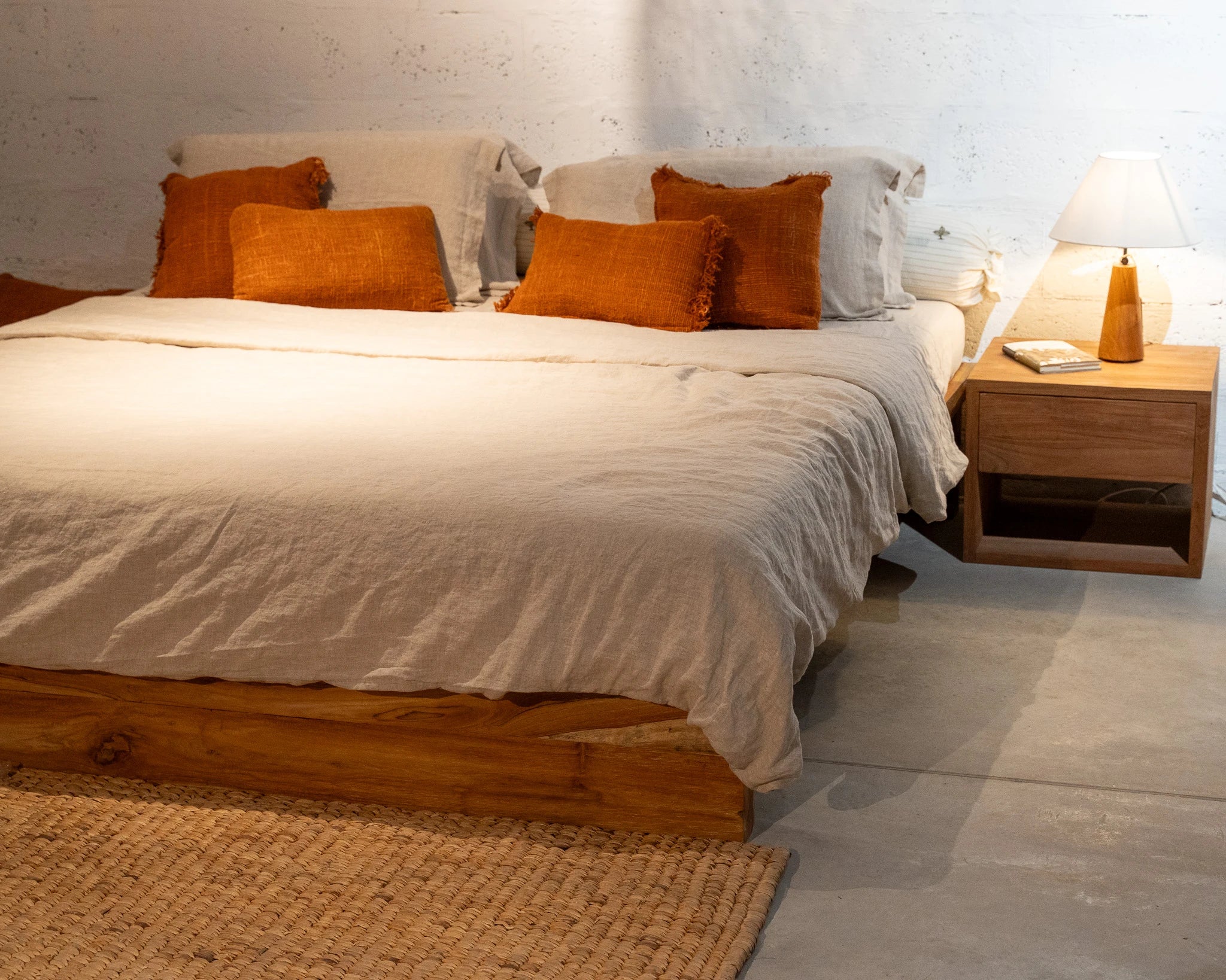 Terra Bed Reclaimed Teak Wood