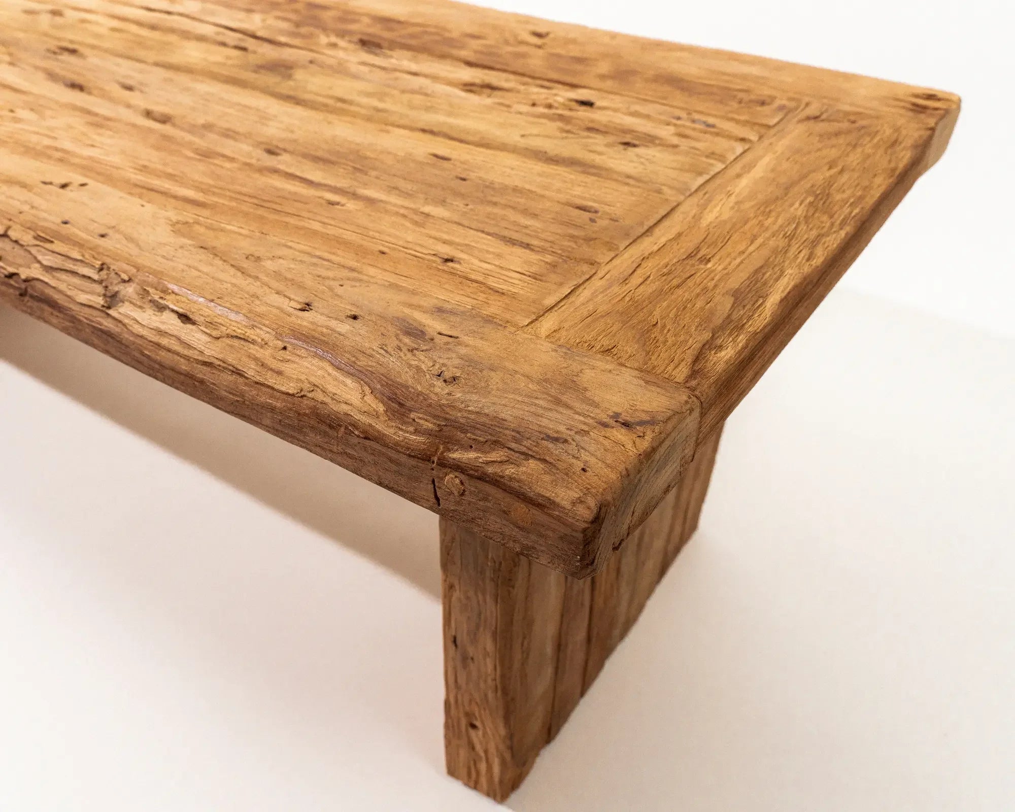 Vesna Rustic Coffee Table Recycled Teak Wood