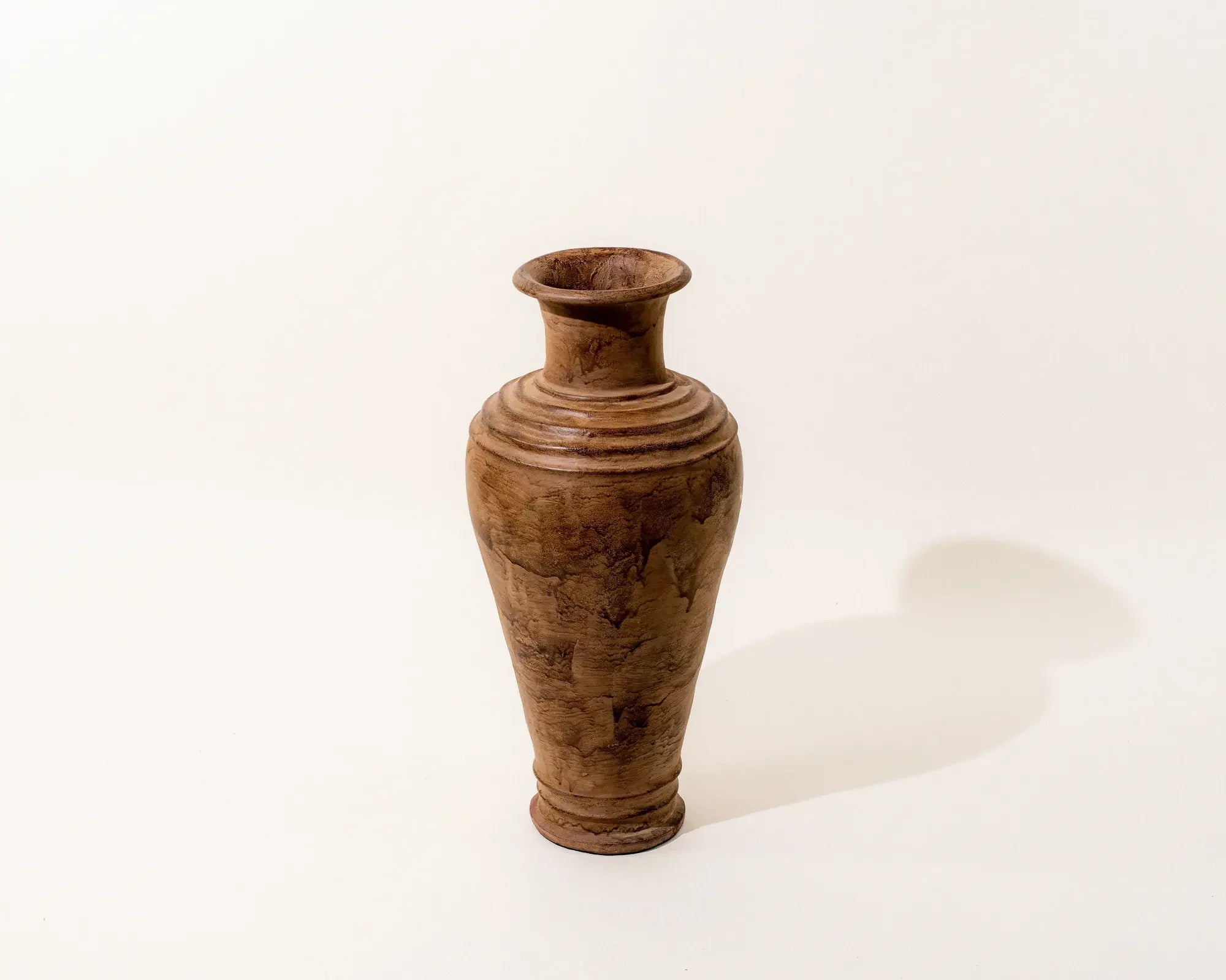 Weathered Artisan Amphora Cermaic Vase