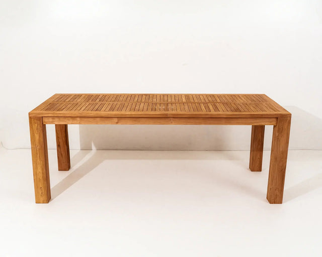 Yugen Rectangular Outdoor Table Teak Wood